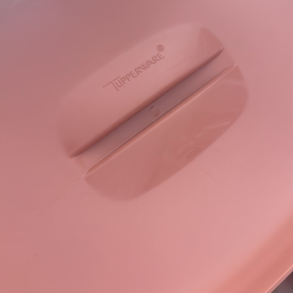 Retro 1980s 1990s Mauve Tupperware steamer colindar tray - Picture 6 of 7